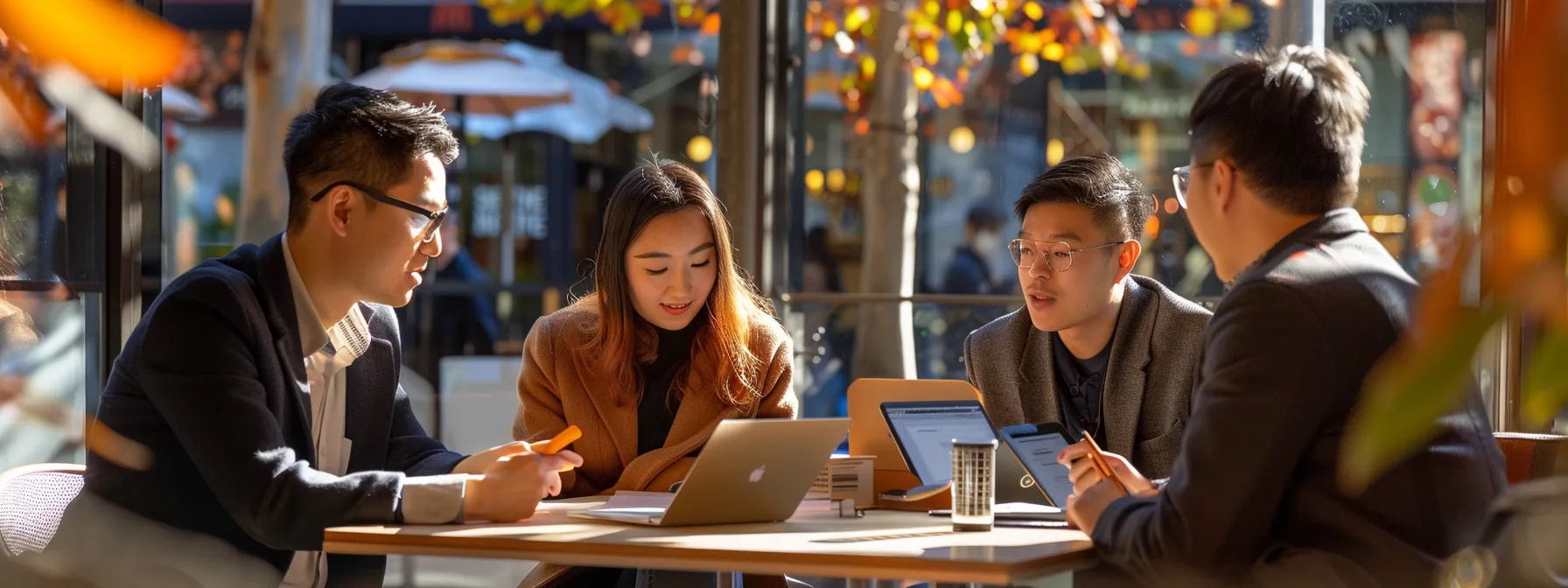 a group of digital marketers analyzing data and planning tailored link building strategies for melbourne businesses.