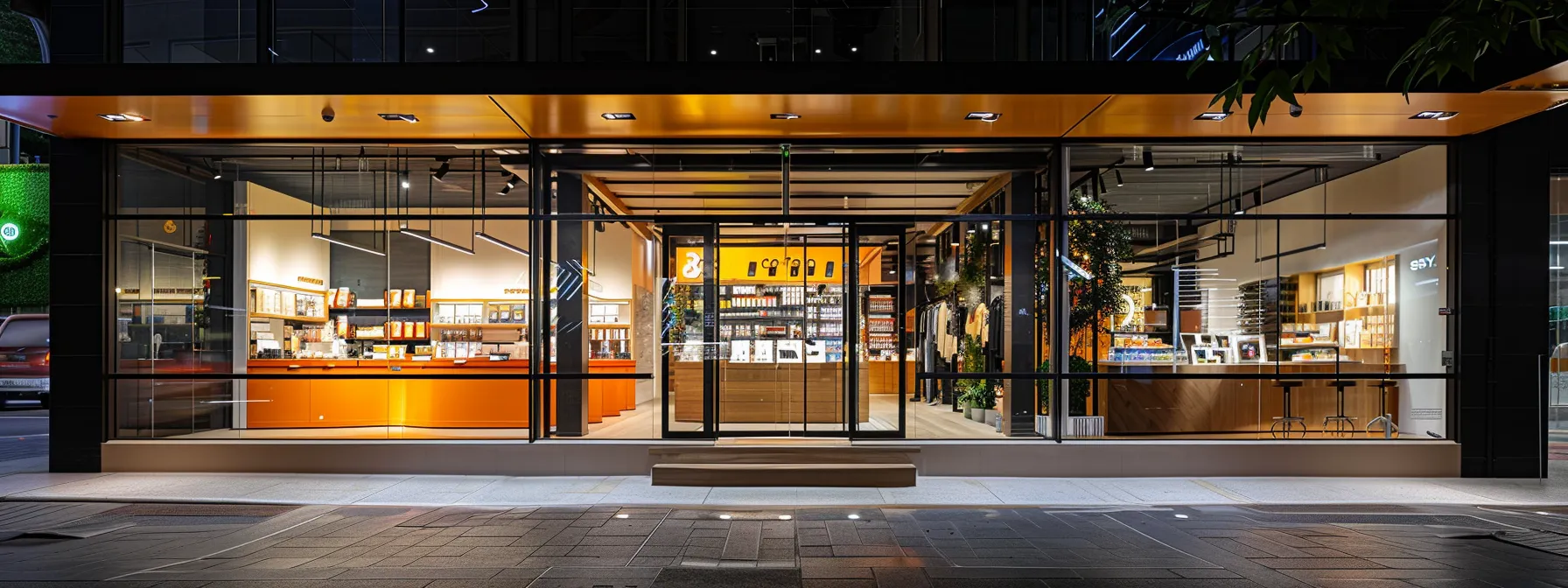 a well-designed store front with high-quality images showcasing products and services in melbourne.