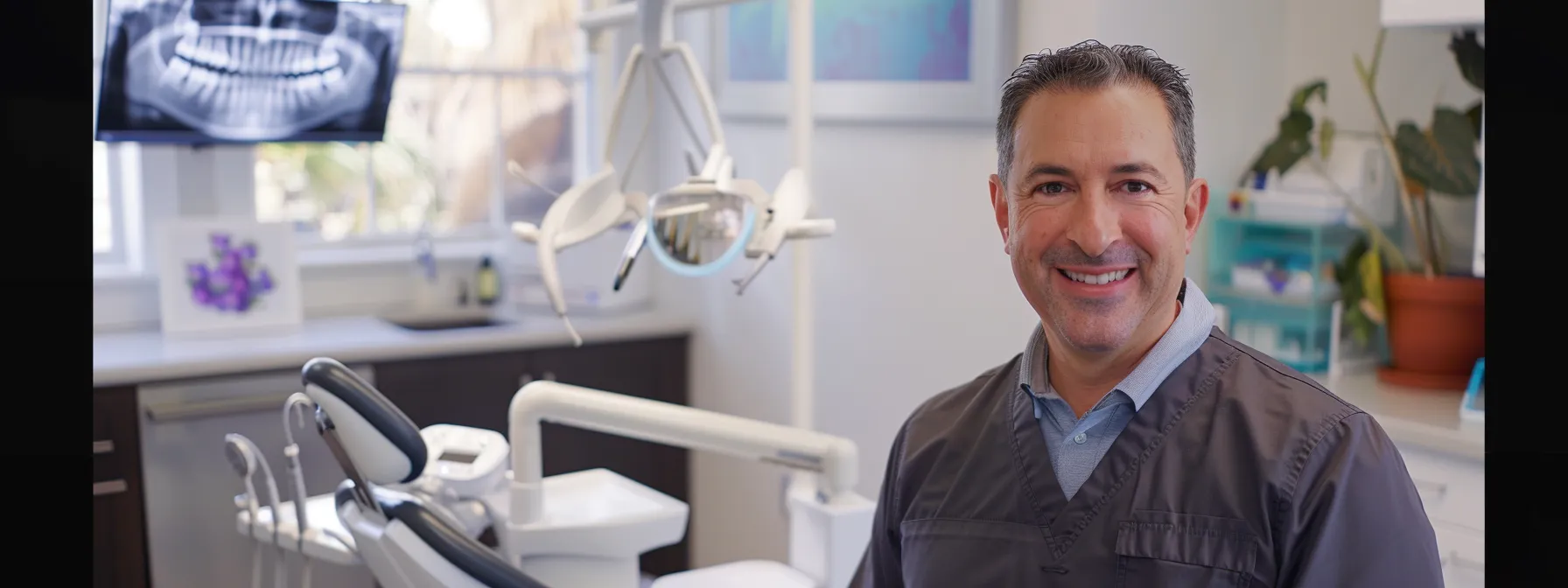 a dentist sharing educational content on social media about advancements in cosmetic dentistry.