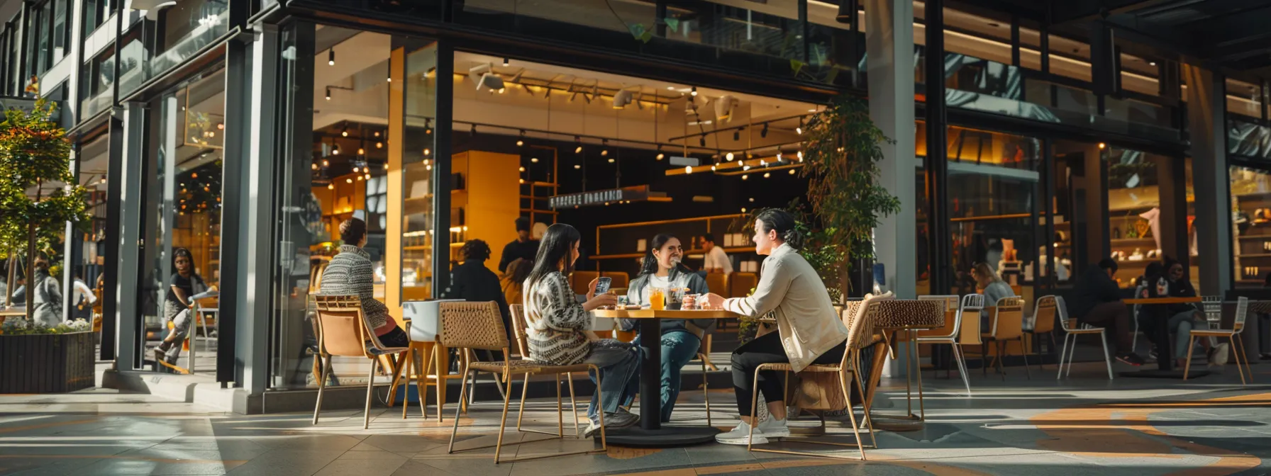 a group of people engaging on social media to strengthen brand reputation in the dynamic retail landscape of new south wales.